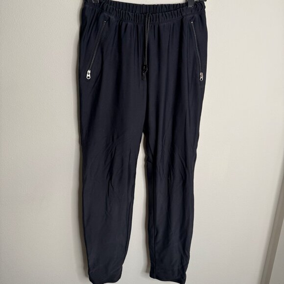 Patagonia Men's Medium black R1 Drawstring Zipper Pockets Casual Comfy Joggers - Picture 2 of 5